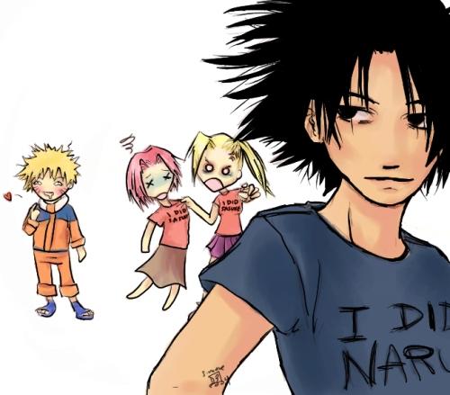 I did Naruto, crazy T-shirts